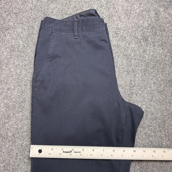 Mott & Bow Mens 30x30 Navy Stretch Chino Pants Slim Fit Cotton Elastane